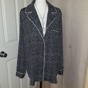 3x Plus Size Halogen Pajama Night Top PJ